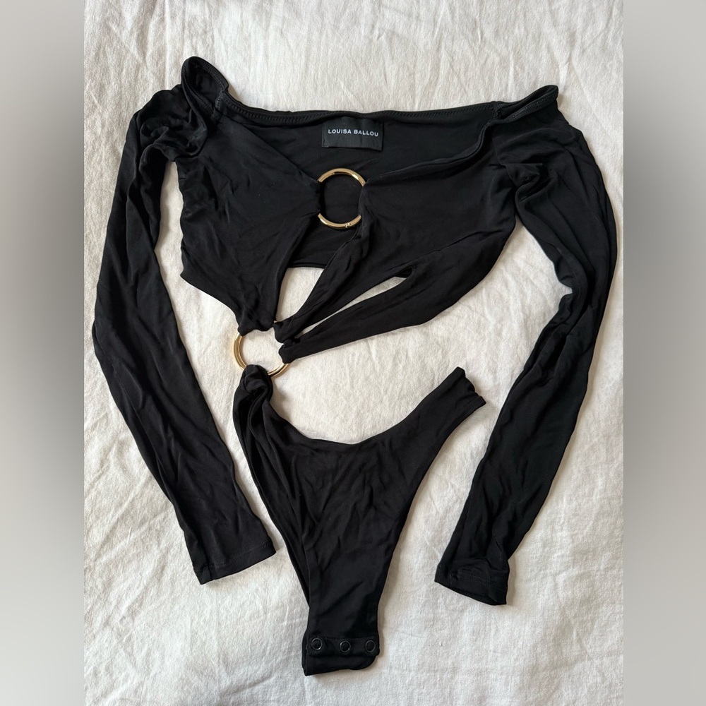 Louisa Ballou Cutout Bodysuit